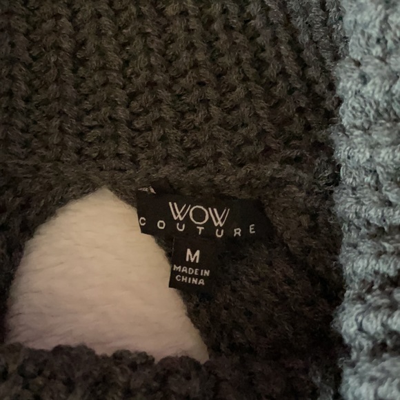 Wow Couture Sweater with open buckled back - Picture 4 of 4